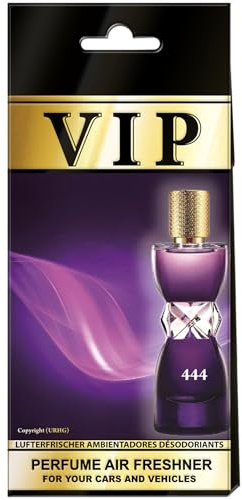 AutoFullCar CarIBI VIP Auto-Lufterfrischer, Premium-Duft, inspiriert von luxuriösen Parfums, langanhaltender Duft, elegantes Design für Auto, Büro oder Zuhause (1 Stück, 444)