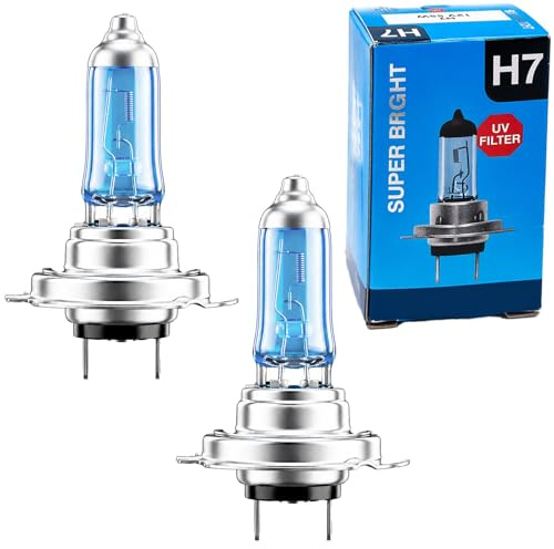VoltCozy H7 Lampe Auto 12V 55W Xenon Halogen Scheinwerferlampe 2 Stück