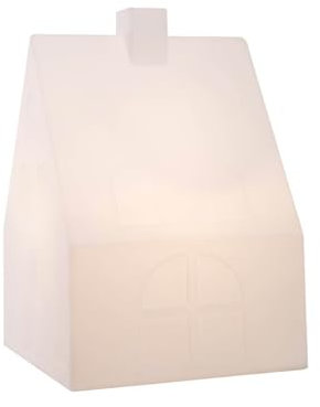 8 seasons design Shining House LED Weihnachtsbeleuchtung (60 cm, weiß) E27 Fassung inkl. Leuchtmittel in warmweiß, als Weihnachtsdeko, Winterdeko, Stehlampe, für außen und innen