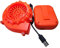 DC 6V Electric Blower, Mini Fan Blower, Powered Fan Portable for Mascot Head Inflatable Costume Cosplay Fancy Dress,Orange