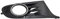 Rejilla Inferior Lateral de Parachoques Delantero,Rejilla de la Luz Antiniebla Delantera del Vehículo Parrilla delantera de coche Compatible con Go=lf 6 MK6 2009-2013 para 5K0853666