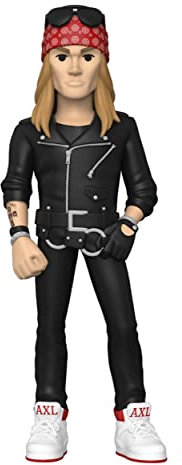 Funko Vinyl Gold 5: Guns N Roses-Axl Rose - 1/6 Odds for Rare Chase Variant - Figurine Articulée en Vinyle à Collectionner - Idée de Cadeau d'anniversaire - Produits Officiels et Exposer