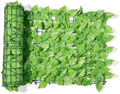 Künstliche Efeu Hecke Sichtschutz Für Erde Wand Bildschirm Garten Hof Outdoor Hochzeit Dekoration Sichtschutzzaun HXJDP220826(Size:200x600cm)