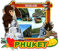 Phuket Thailand Magnet Kühlschrank Magnet Holz 3D Sehenswürdigkeiten Reise Sammlerstück Souvenirs Dekoration Handgefertigt
