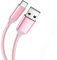 NWNK13 USB C Cable Type C Fast Charging Cable for Google Pixel 7/7 Pro / 6A / 6/6 Pro / 5A 5g / 5 / 4A 5g Android Phone Charger Lead Wire Sync Cord for 4A /4/4 XL/3A XL/3A/3/3XL/2 (3m, Rose Pink)