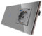 CNBINGO Touch Lichtschalter und Schuko Steckdose mit USB Schnellladen (Typ C+A unterstützung 20W Schnellladen) - USB Steckdose unterputz - Glas Wandschalter einfach mit Status-LED - Grau