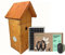 Green Feathers Battery Powered Solar Bird Box Camera With Wi-Fi Connection, Outdoors Wildlife Camera for Bird Boxes - Starter Kit