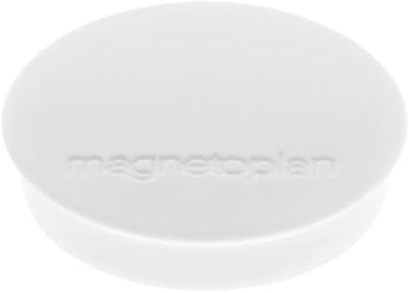 magnetoplan | Magnet DISCOFIX STANDARD | Ø 30 mm | VE 80 Stk | weiß