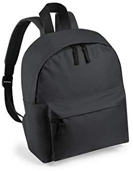 BLUECHOLON Zaino per bambini Ragazzo Ragazza Scuola Piccola. Zaino piccolo 9L Bambino Ragazza 2, 3, 4, 5, 6 anni, Nero , 9L