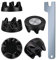 Rfeeuubft 6 Packs 9704230 Blender Coupler Blender Coupling Replacment Parts with 1 Wrench Compatible for Kitchen Aid WP9704230VP WP9704230