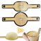 2Pcs Silicone Bread Sling Oval and Round, Reusable Dough Drop Baking Mat, Sling Baking Mats Non Stick Silicone, Bread Baking Mat with Long Handles, Washable Heat Resistant Baking Mat for Dutch Oven