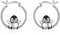 Pinguin Ohrringe für Damen 925 Sterling Silber Pinguin Creolen Ohrringe für Mädchen Pinguin Schmuck Geschenk