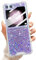 UEEBAI Custodia per Samsung Galaxy Z Flip 6/Z Flip 5 5G, graziosa custodia glitterata da donna, carina e brillante custodia per telefono per ragazze con stelle luccicanti, custodia protettiva a