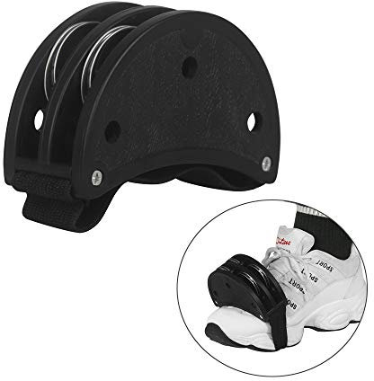 CHOYUE ABS Fuß Tamburin mit Metall Jingle Bell Cajon Box Drum Companion Zubehör