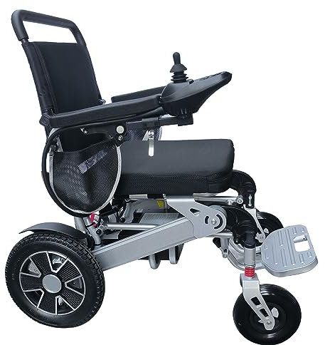 Foldable Lightweight Automatic Smart Electric Wheelchair with Universal Joystick Controller Suitable for Everyone
