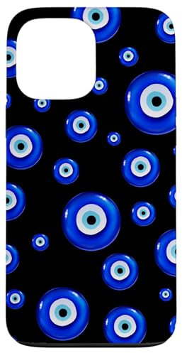 iPhone 13 Pro Max Evil Eye Watercolor Pattern Case