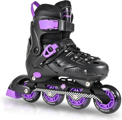 FYHART Verstellbare Kinder Inline Inliner Skates für Jungen Mädchen