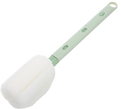 Toyvian Spazzola Per Pulizia Bottiglie e Tazze Con Testa Spugna Rimovibile Design Retrattile Per Angoli Difficili Pulizia Sicura e Profonda Per Borracce e Bicchieri