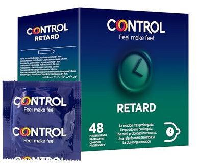 Control Retard Verzögernde Kondome – 48 Stück