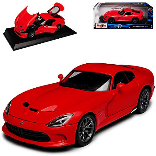 Dodge Viper SRT GTS Rot Coupe Ab 2013 3. Generation 1/18 Modell Auto