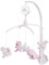 Baby's Only - Musik Mobile Baby - Mit gestrickten Figuren - Baby Spieluhr mit Musik - Einfach anzubringen - Mobile Baby mit Musik - Sanfte Farben - Für Mädchen - Klassisch Rosa/Baby Rosa/Weiß