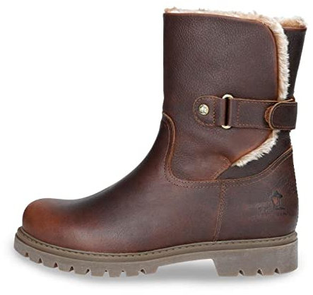 Panama Jack Felia, Mid Calf Boot Mujer, Castaño, 37 EU