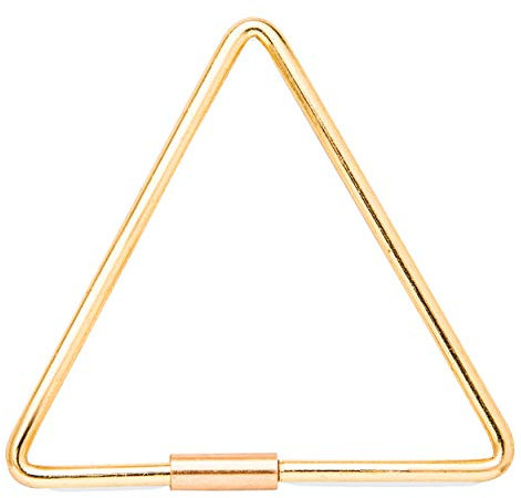 DONKEY Produkte Hello Peak Schlüsselanhänger, Schlüssel Anhänger, Schlüsselbund, Gold, L 6,2 cm, 400919
