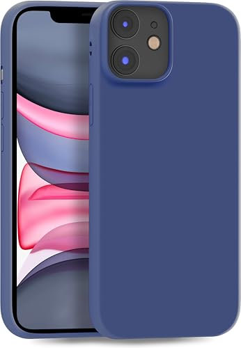 MyGadget Funda para iPhone 11 en Silicona TPU - Carcasa Slim & Flexible - Case Resistente Antigolpes y Anti choques - Ultra Protectora - Azul Oscuro