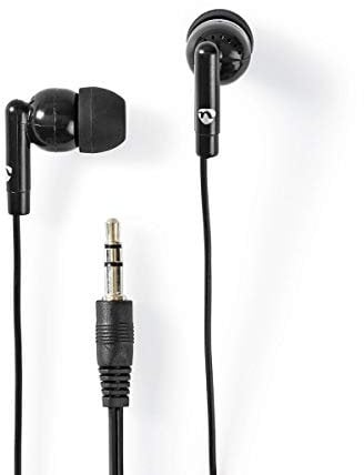 NEDIS Kabelgebundene Kopfhörer | 3,5 mm | Kabellänge: 1.20 m | Schwarz