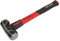 Sledge Hammer with Fibreglass Shaft 4lb Short Handle