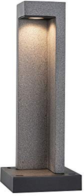 Paulmann Outdoor Pollerleuchte Concrea aus Beton, IP65, 6,8W, 3000K, Warmweiß