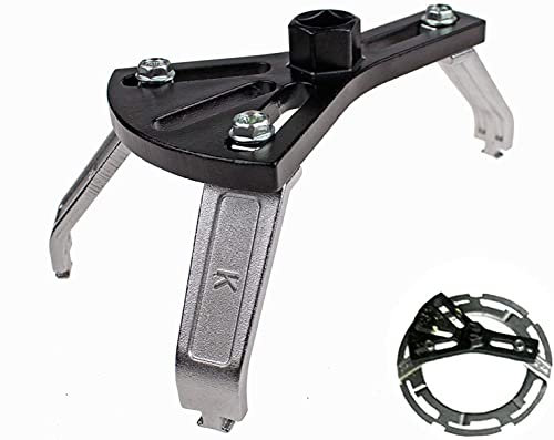 Auto Öl Kraftstoffpumpe Deckel Tankdeckel Schraubenschlüssel Verstellbarer Schraubenschlüssel Entferner Ölpumpenschlüssel Moto Autozubehör (3 Backen)