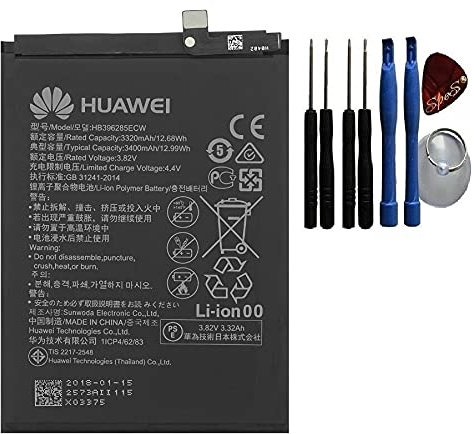Original Huawei Akku Ersatzakku für Huawei P20 Batterie 3400mAh HB396285ECW