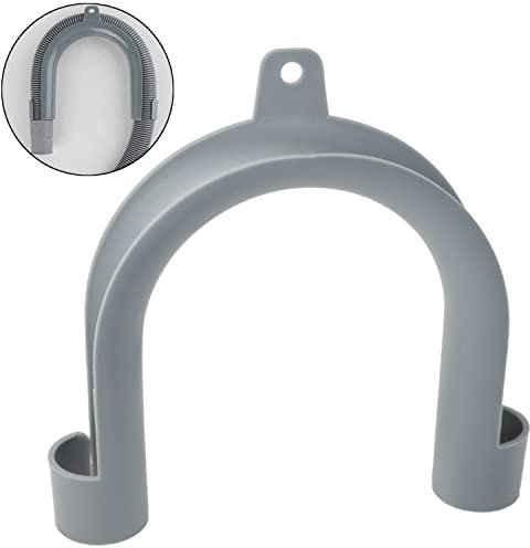 Universal U-Shape Drain Outlet Hose Hook, Suit for 20-26mm Pipes of Plumbing Home Domestic Appliances Washing Machine Dishwasher, 1 Pack