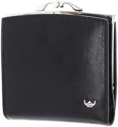 Golden Head Colorado RFID Protect French Coin Purse Wallet Black