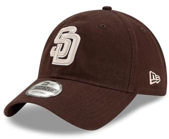 New Era San Diego Padres MLB Core Classic Alternative Braun Verstellbare 9Twenty Cap - One-Size