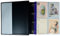 PELLER'S Sammelalbum Größe XL für Postkarten Fotos und Abzeichen – 80 Hüllen 107x140mm 20 Blätter und Trennwände langlebiges Plastik ideal für Sammler für sichere Archivierung