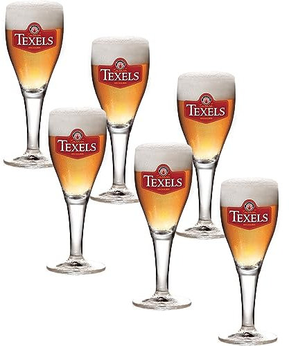 Texels biergläser auf fuß - 30cl - 6 stück