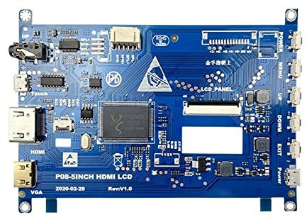 Seprendi 5 Inch LCD Screen Display Driver Board Support 800X480 LCD Touch Monitor Driver Board LCD Screen Display Driver Board for