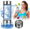 Hydrogen Water Bottle,Portable Electrolytic Water Glass Machine, Hydrogen Water Generator, Hydrogen Rich Water Pitcher Healthy Cup for Home Office Travelling
