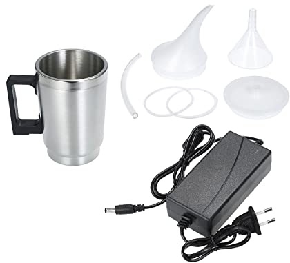 Taza de atomización,Funien Herramienta de reparación de pulido de faros de coche, Kit de herramientas de pulido de faros de coche, taza de atomización calentada, taza eléctrica eléctrica, enchufe ue