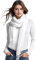 LA FERANI Sommerschal Damen Kaschmir dünn Halstuch Stola 200x70 leicht transparent weiß Umschlagtuch Pashmina für Sommer Frühling Casual Business Style Hochzeit Geschenk für Sie (Rein Weiss)