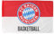 FC Bayern München I Basketball Fahne 60 x 40cm| Rot/Weiß