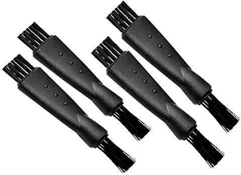 Laonco 4-Teilige Doppelseitige Rasierapparat-Rasierer-ReinigungsbüRste Clipper Cleaner Brush Clipper-ReinigungsbüRste für MäNner