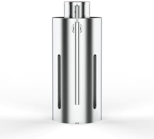 Vituord Espumador De Leche a Vapor para Exteriores, Máquina De Espuma De Agua Hirviendo De Acero Inoxidable, con Manómetro De Aire Y Válvula De Alivio De Presión, para Picnics Y Campamentos