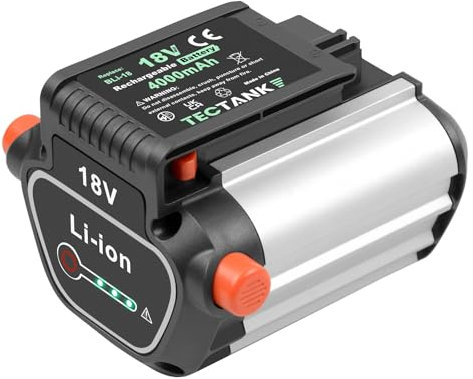 Tectank 18V 4000mAh Li-Ion Ersatzakku für Gardena 9840-20 9839-20