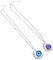 DEARMAMY Women's Rose Gold Moon Necklace Fashionable Pendant Necklace for Special Events