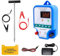 Sptchapn Electric Fence Energiser Kit - Includes 12V AC 2 Joules Output Fence Energiser, Connectors & Earth Stake - 10Km Range, LED Display, Weatherproof, Fencing Energizer for Horses, Pet and Animals