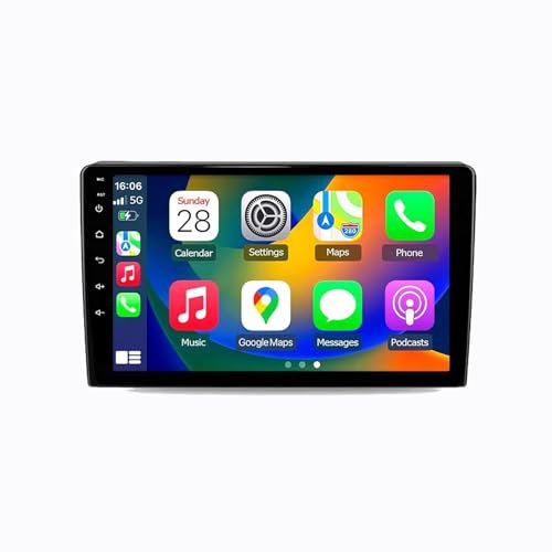 Android 13 2 DIN Pantalla Táctil Radio 9 Coche Pantalla para Citroen Berlingo B9 Peugeot Partner 2008-2019 con Enlace Espejo/Navegación GPS/Radio FM/BT/Mandos Volante/Reproductor Multimedia(2+32G)