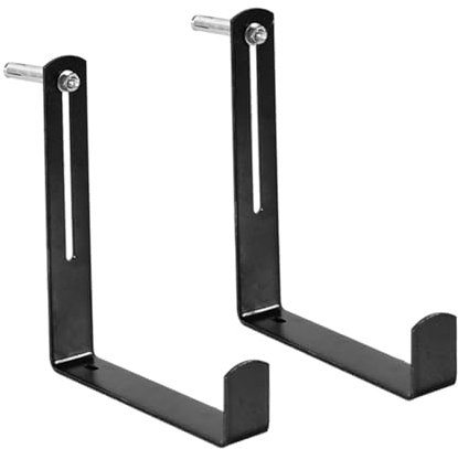 Milageto 2 Soportes para jardineras de Pared, Soportes Colgantes, Ganchos metálicos multifuncionales para Balcones.